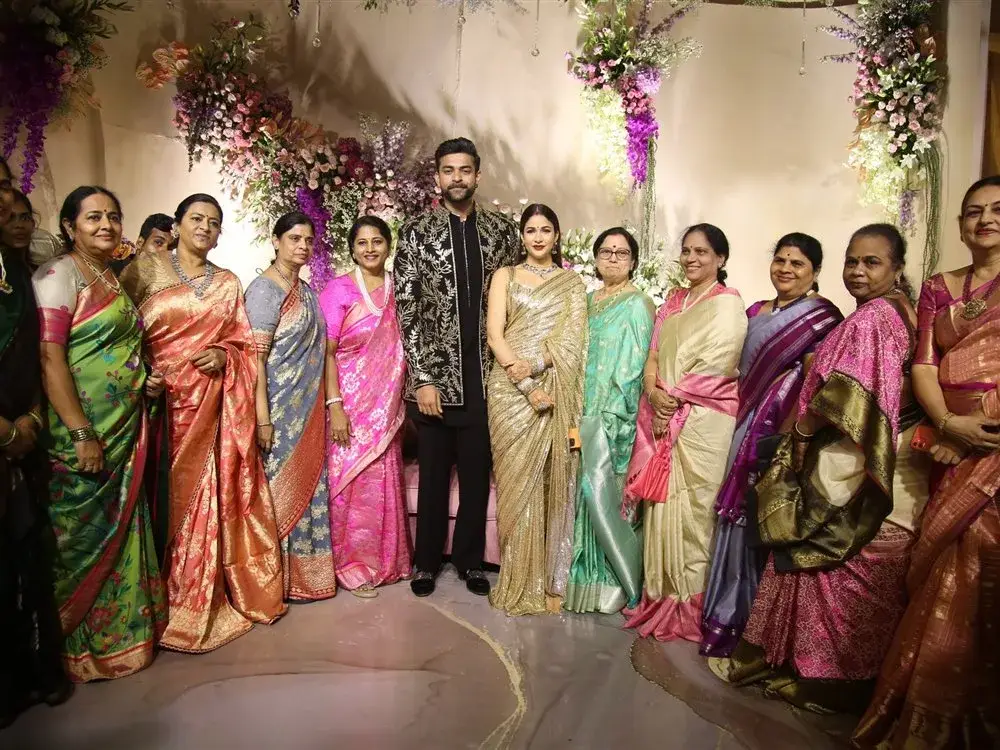 Varun Tej Lavanya Tripathi Wedding Reception Images